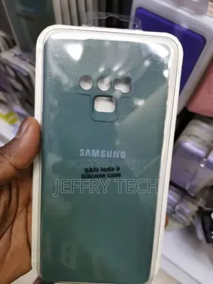Green Original Camera Silicone Case for Samsung Note 9