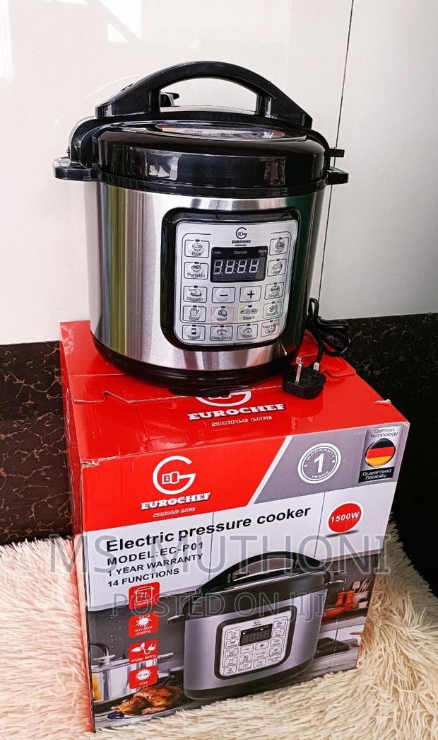 Eurochef 7 Litres Electric  Pressure Cooker - main view