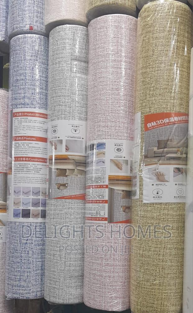 WALLPAPER TEXTILED Sticker Linen Style* - thumbnail 2