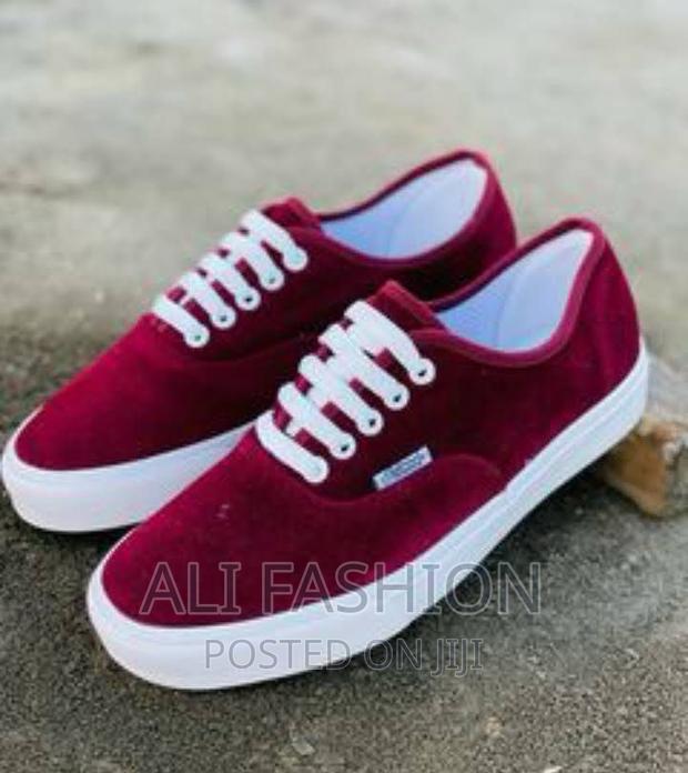 Suede Vans - main view