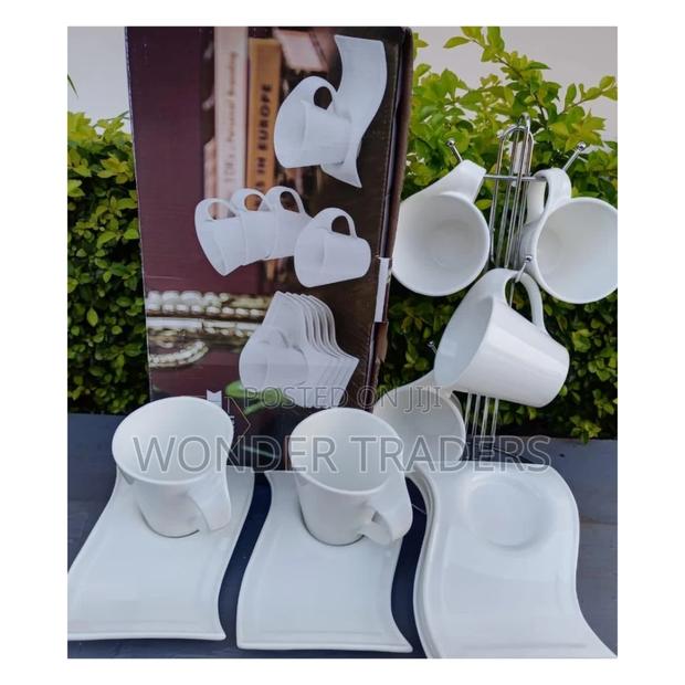 Set of 6( Swag Cups+ Saucers