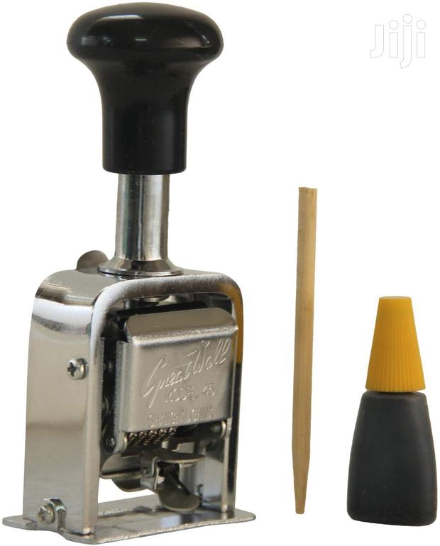 Numbering Machine 6-8 Digits