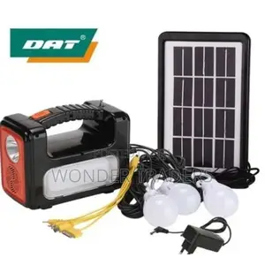 Solar Rechargeable Home Light System
