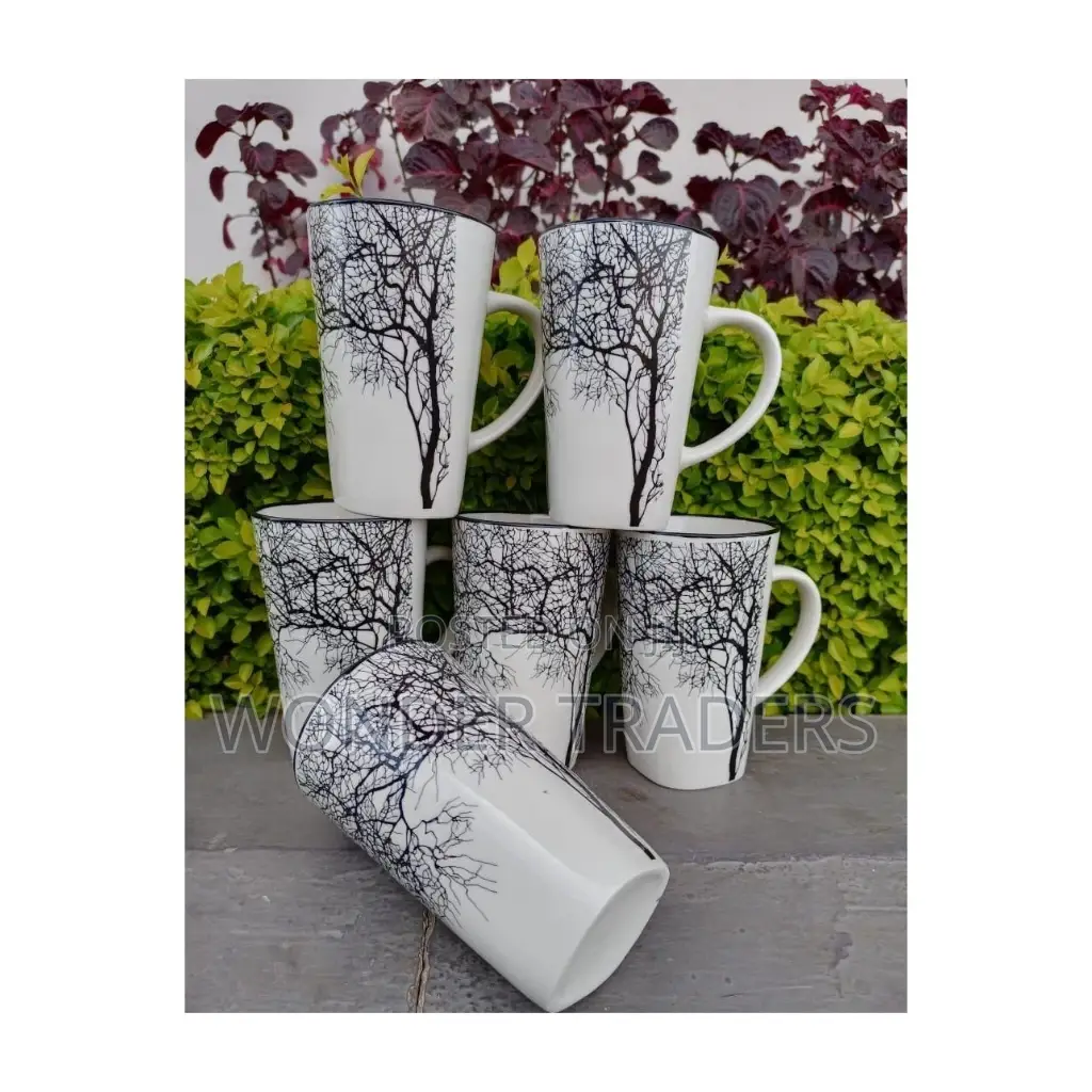 Set of 6 Tree Mugs,6 Pieces