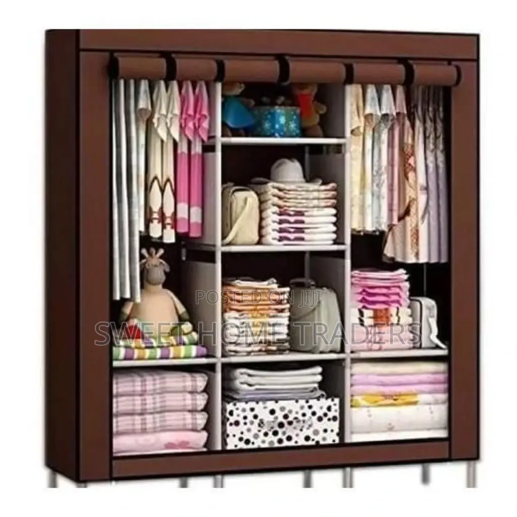 3 Column Metallic Wardrobe, 3 Column Metallic Wardrobe.
