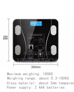 Smart BMI Body Weighing Scale