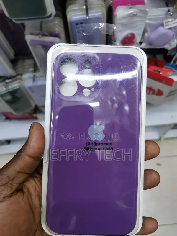 Silicone Case for iPhone 13 Pro Max Silicone Cover Light Pur