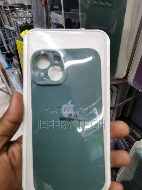 Silicone Case for iPhone 14 Silicone Cover Green