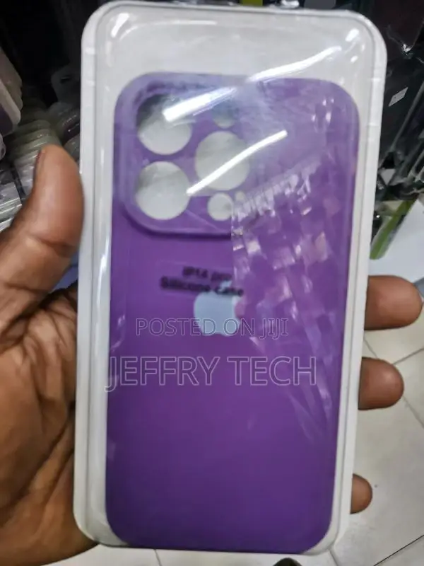 Silicone Case for iPhone 14 Pro Silicone Cover Purple