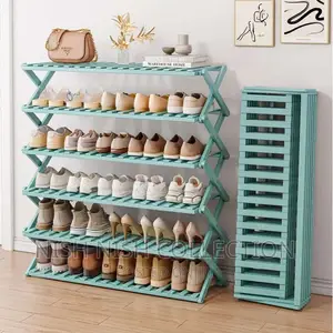 6 Tier Bamboo Shoe Rack