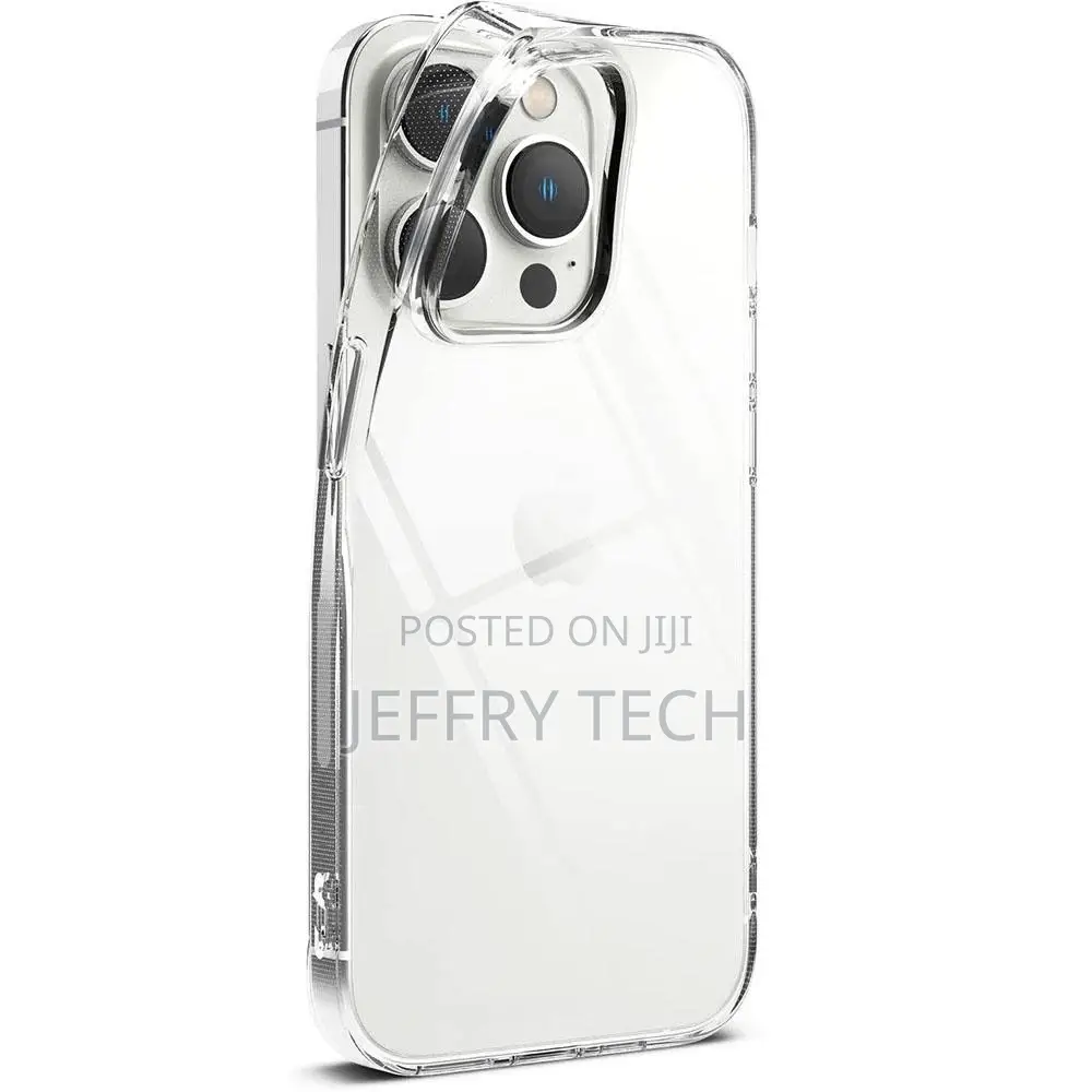 Clear Silicone Soft Back Cover Case for iPhone 14 Plus 13 12