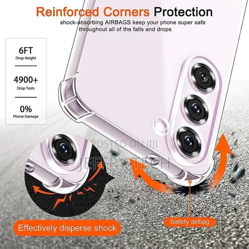 Shockproof Silicone Case for Samsung Galaxy S23 S22 S21 Plus