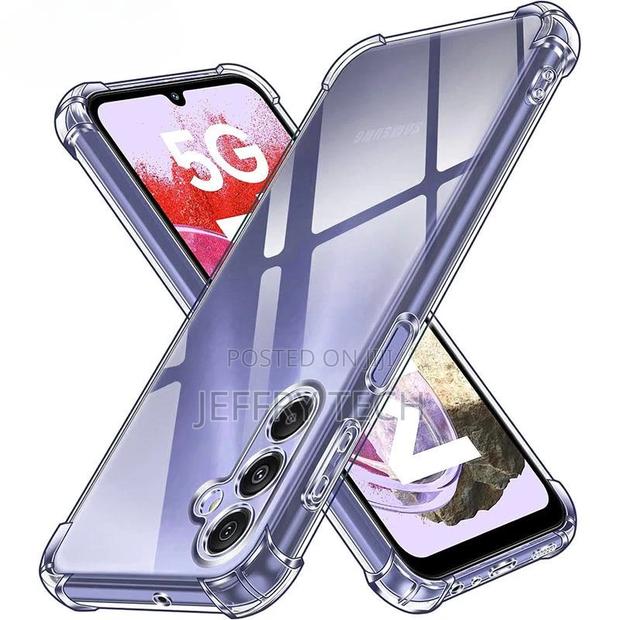 Shockproof Clear Silicone Soft Case for Samsung Galaxy S24 S - main view