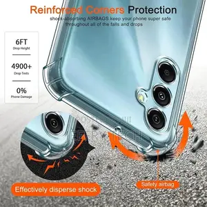 Shockproof Clear Silicone Soft Case for Samsung Galaxy S24 S