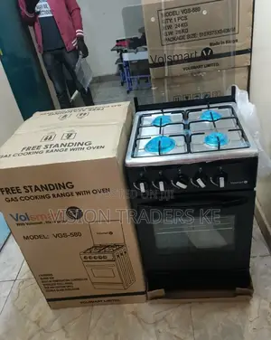 Volsmart 50*55 Full Gas Cooker With Gas Oven