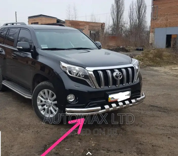 Toyota Landcruiser Prado, FJ150, Front Bumper Metallic Guard