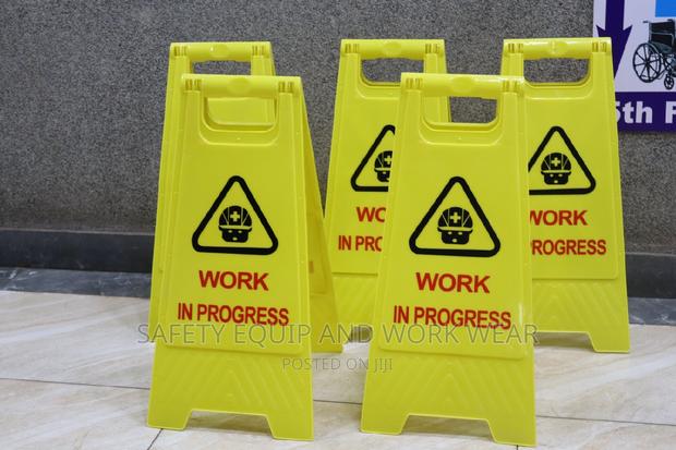 Working In Progress Sign For Visual Indicators
