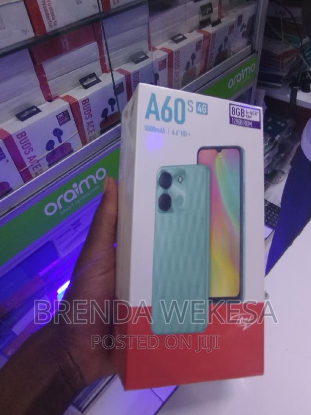 New Itel A60S 128 GB Black - main view