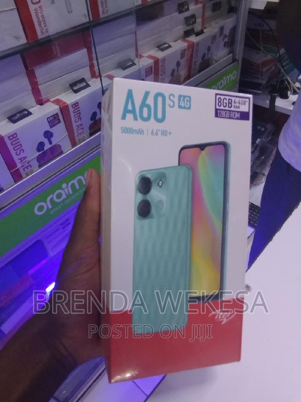 New Itel A60S 128 GB Black - thumbnail 3