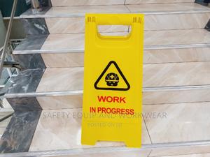 Working In Progress Sign 630mm High - thumbnail 2