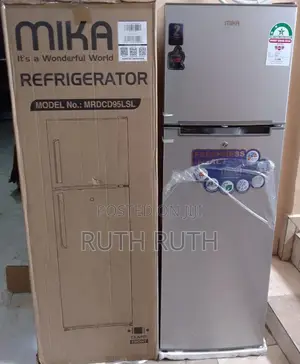 Mika 168 Liters MRDCD168LSD Double Door Fridge
