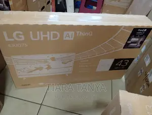 LG 43′′ Uq75006 Uhd Active HDR Webos Smart Ai Thinq TV