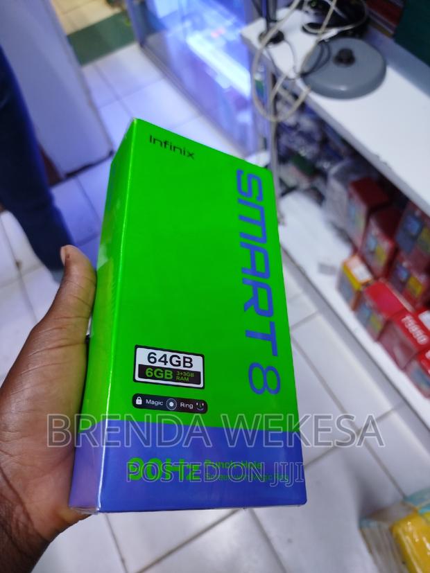 New Infinix Smart 8 64 GB Black - main view
