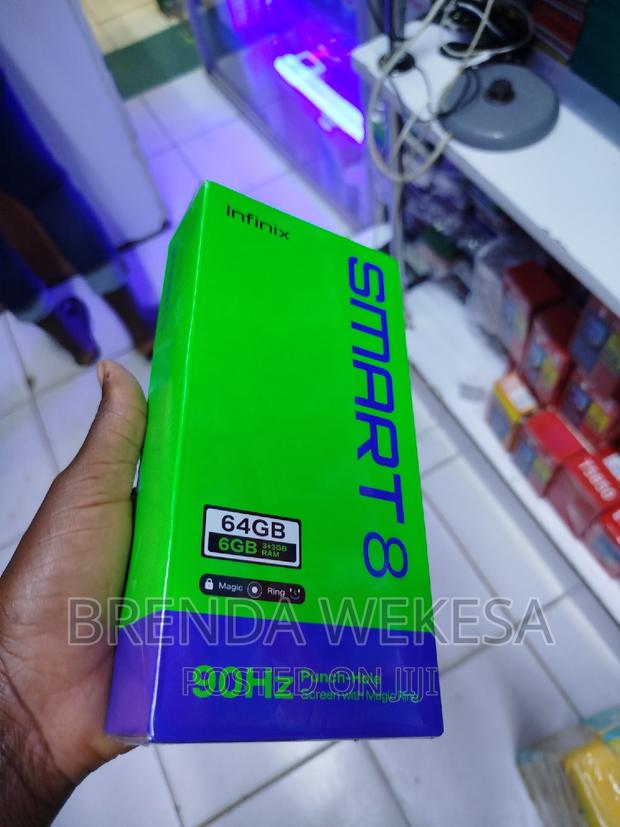 New Infinix Smart 8 64 GB Black - thumbnail 2