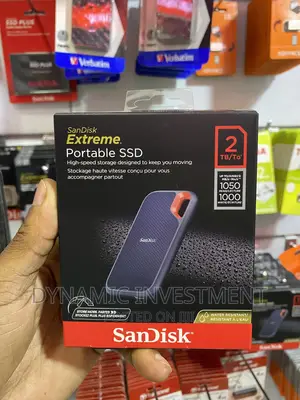 Sandisk 2TB Extreme Portable SSD 3.2 USB-C Gen3.2 1050mb/S