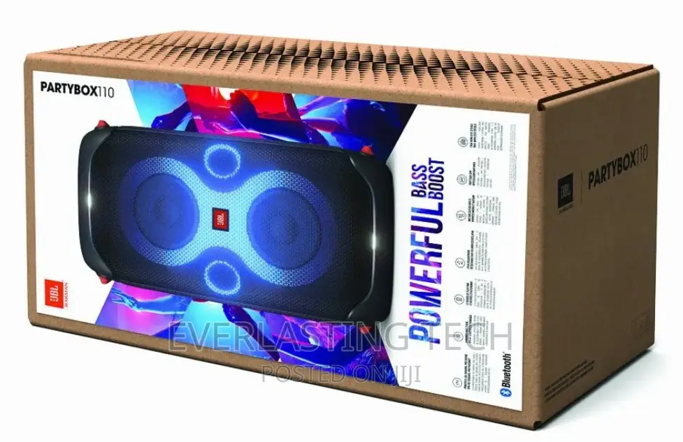 JBL PARTYBOX110 Portable Party Speaker 160W