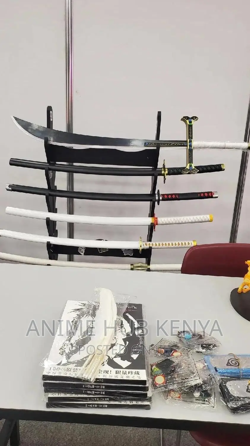 Anime Katana Swords, Bleach, One Piece, Naruto, Demonslayer