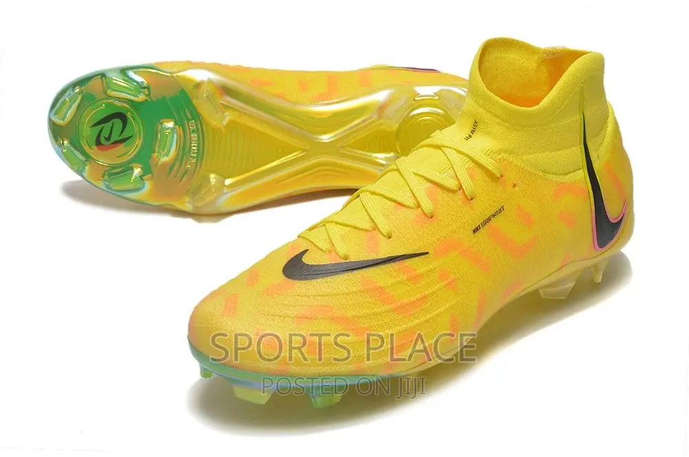 Phantom Luna Yellow Orange Soccer Boots
