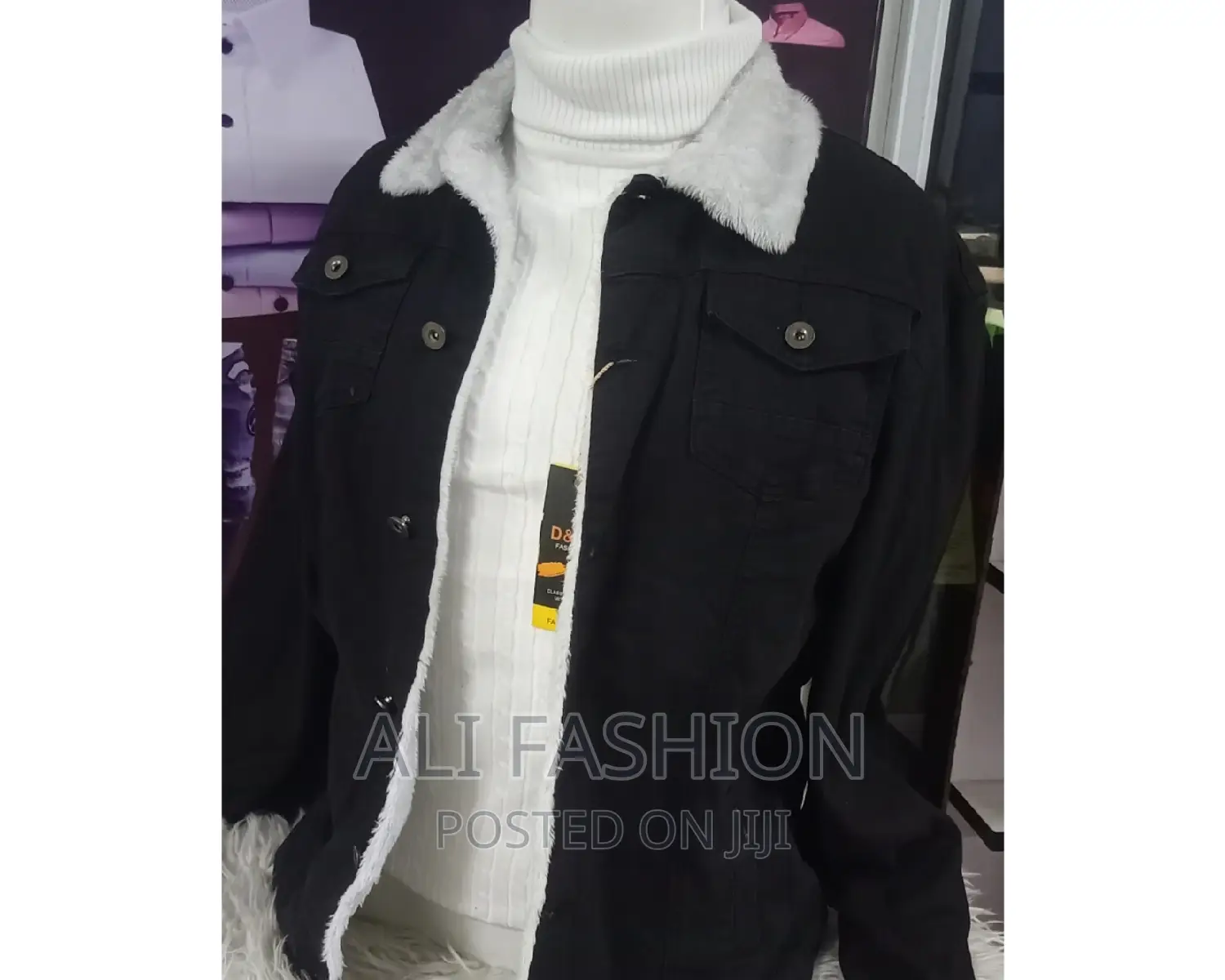 Denim Woolen Jackets for Men
