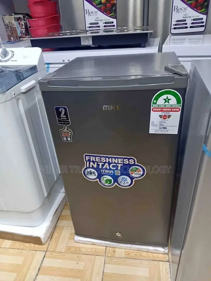 Mika Fridge, 92l, Direct Cool, Single Door, Black Mrdcs50bbr