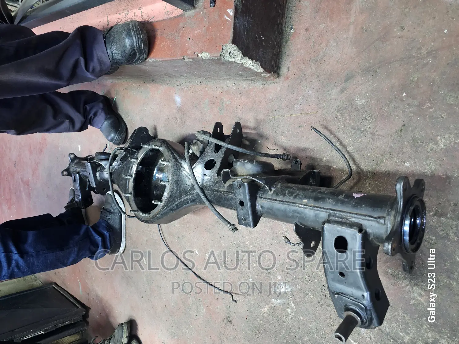 Prado 150 Back Tube