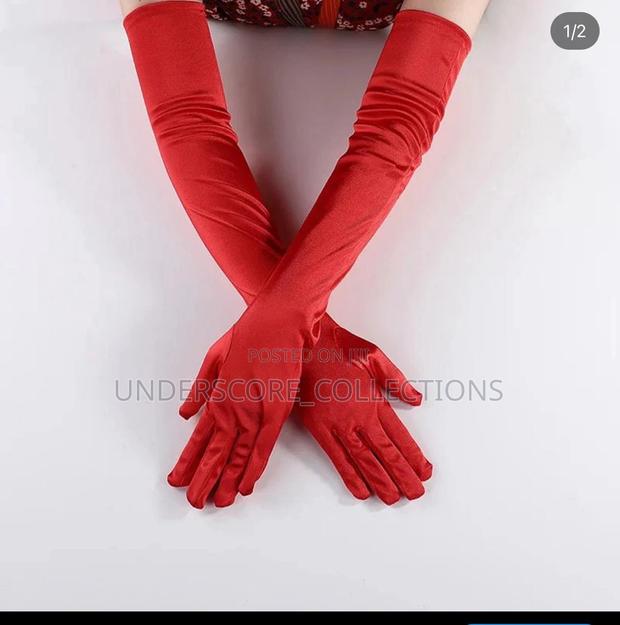 Executive Ladies Long Satin Gloves