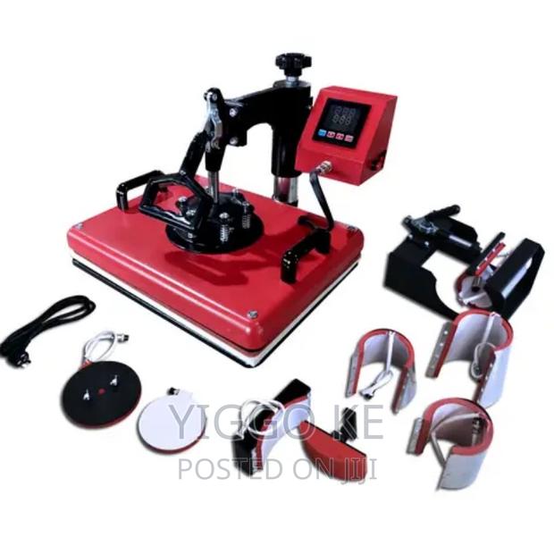 Multipurpose 8 In 1 Combo Heat Press Machines - main view