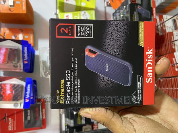 Sandisk 2TB Extreme Portable SSD V2 1050 MB/S USB-C USB 3.2 - thumbnail 2