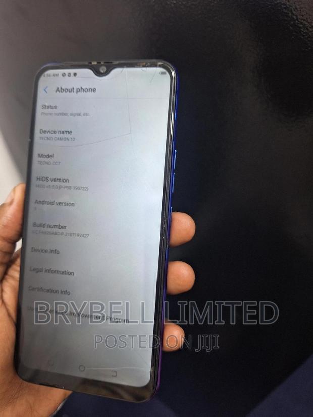 Tecno Camon 12 64 GB Blue - thumbnail 5