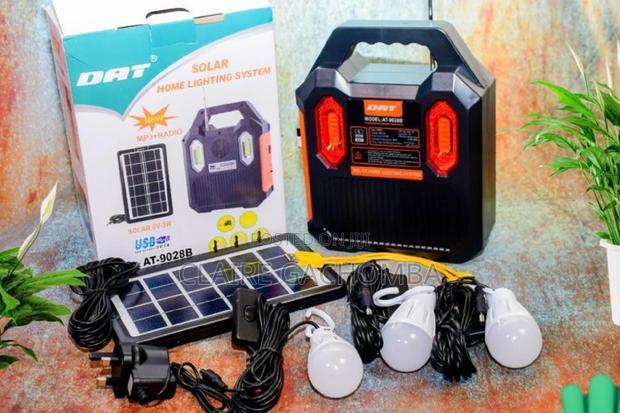 New Rechargeable Solar Home Lighting System DAT9028B - main view