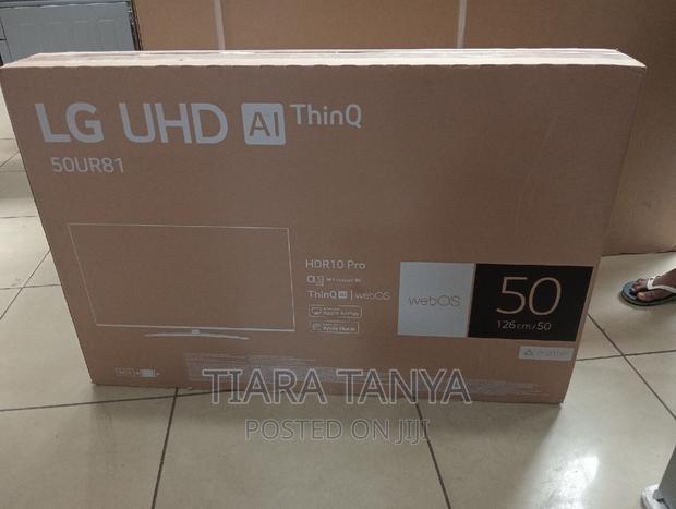 LG 50 Inch Smart TV Ur80 Series Uhd Webos Ai Thinq Hdr10