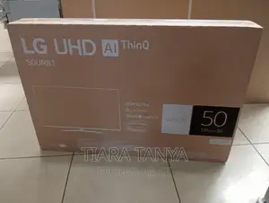LG 50 Inch Smart TV Ur80 Series Uhd Webos Ai Thinq Hdr10