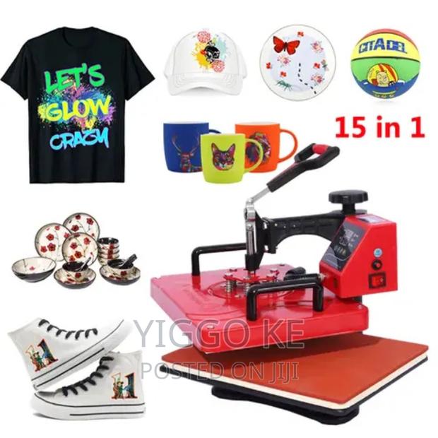 Multiple Purpose 15 in 1 Combo Heat Press Machine - thumbnail 2