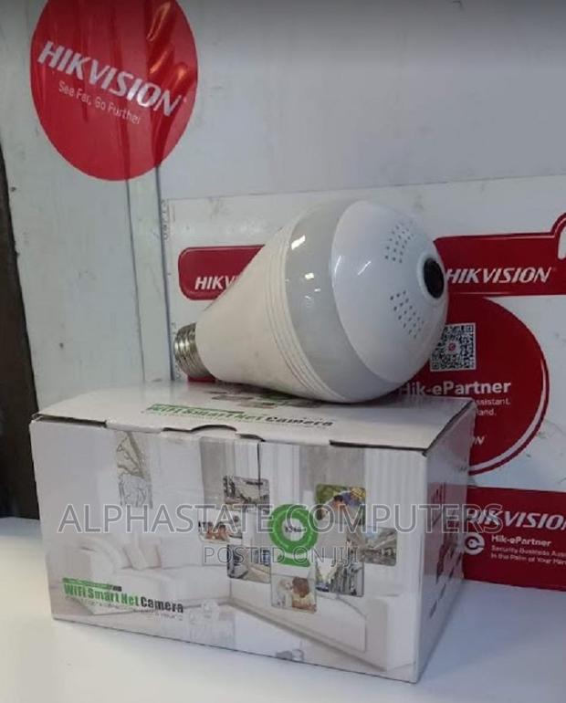 360 Degree Smart LED Bulb Wifi Camera V380 Pro - main view