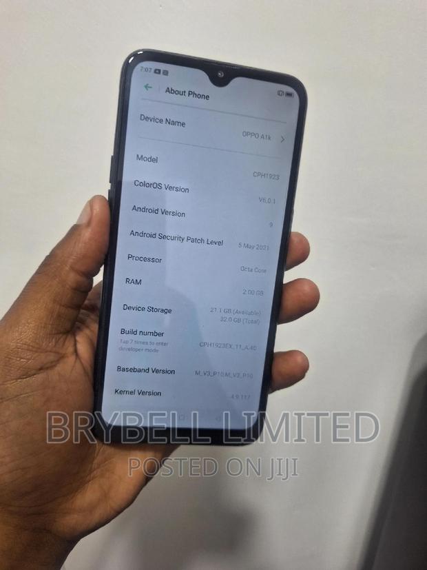 Oppo A1k 32 GB Black - main view