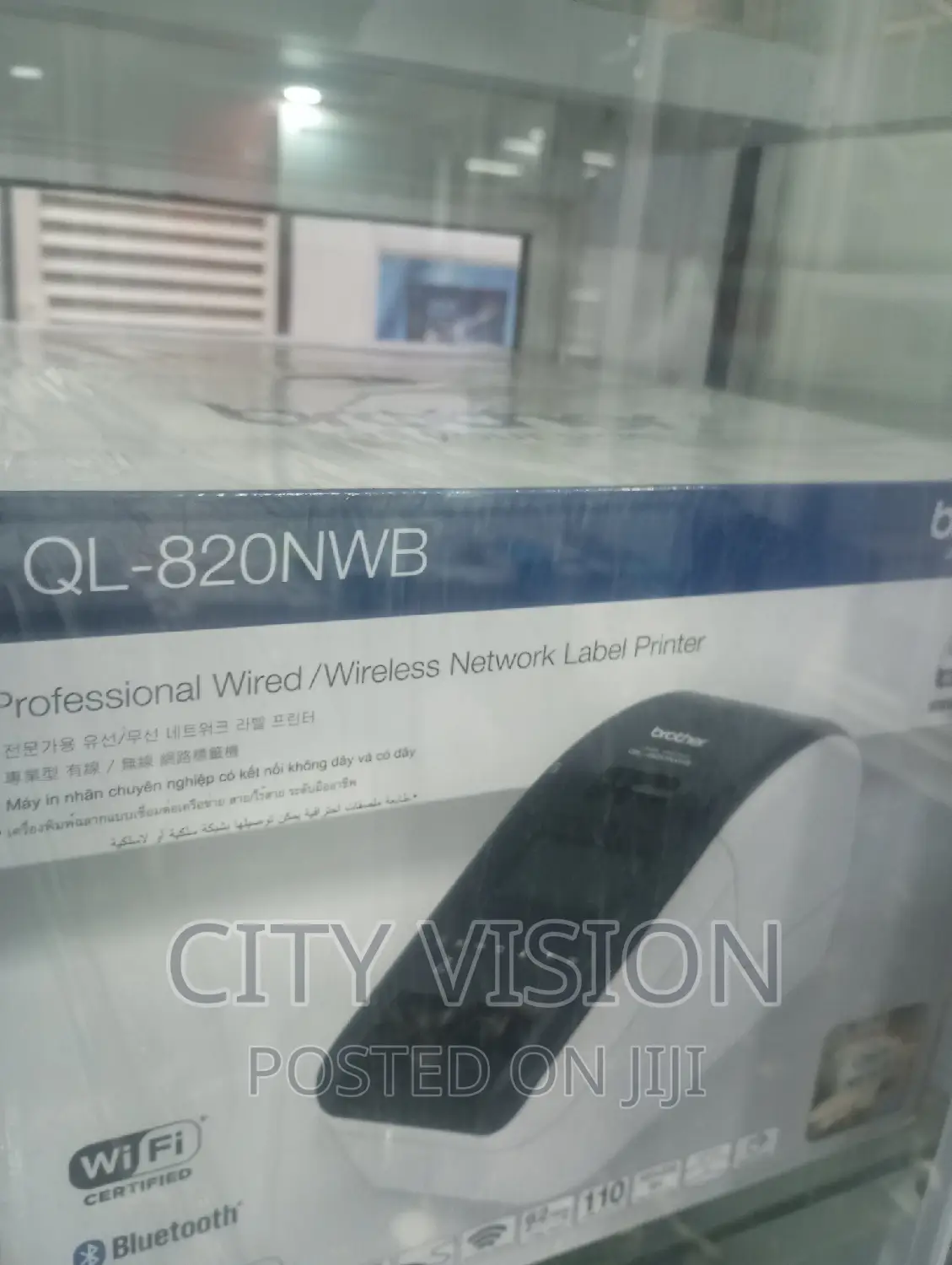Brother Ql-820nwb Professional Wireless Label Printer ^Label