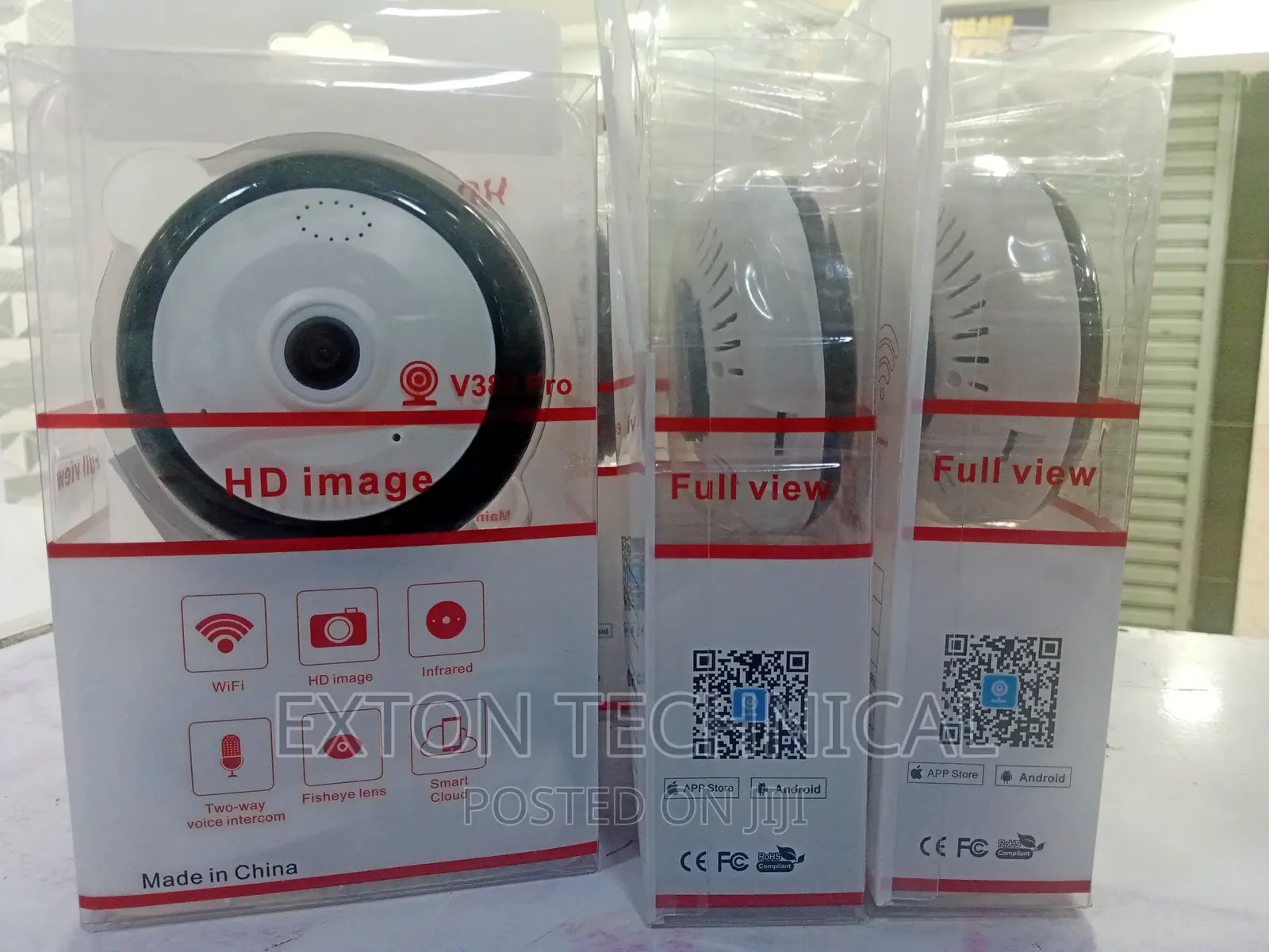 2 Way Audio Fisheye Camera