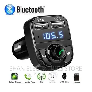 Car Charger Hands-Free Wireless Bluetooth Fm Transmitter