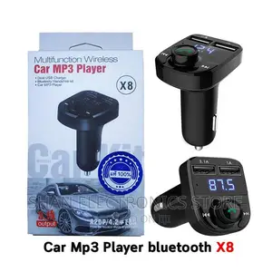 3.1a Bluetooth Car Modulator With Usb Ports