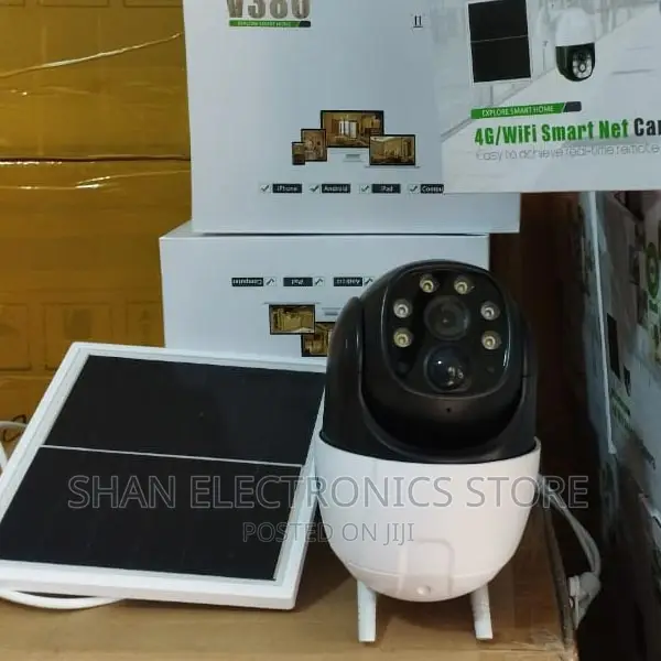 Solar Power Camera Ptz.4g Sim Card Enabled